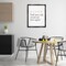 Stupell Industries Cute Chef Funny Rating Floater Framed Canvas Wall Art Design by House Fenway